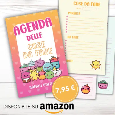 Agenda delle cose da fare Kawaii edition